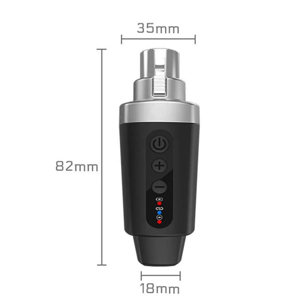 Brand New XLR Adapter System Wireless Microphone Transmitter Receiver System For Dynamic Microphone Guitar Audio Mixer For Mic