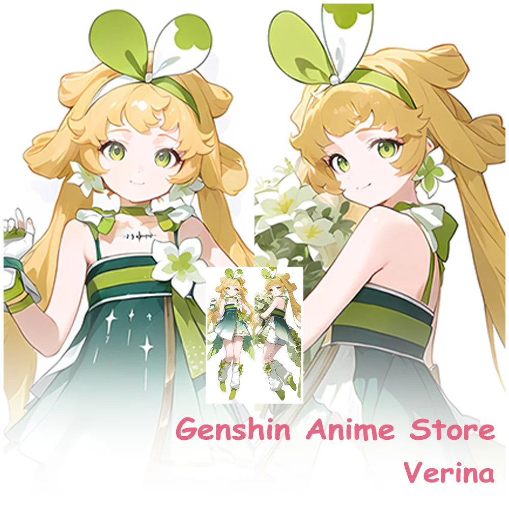 

Dakimakura Wuthering Waves Verina аниме милая наволочка реквизит для косплея полиэстер мультфильм двусторонний принт наволочки отаку