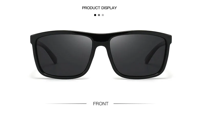  Trendige quadratische getönte Lesesonnenbrille für Herren und Damen, schwarz, verschreibungspflichtige Presbyopie-Brille, Outdoor-Sonnenbrille, Leser – Detail 8
