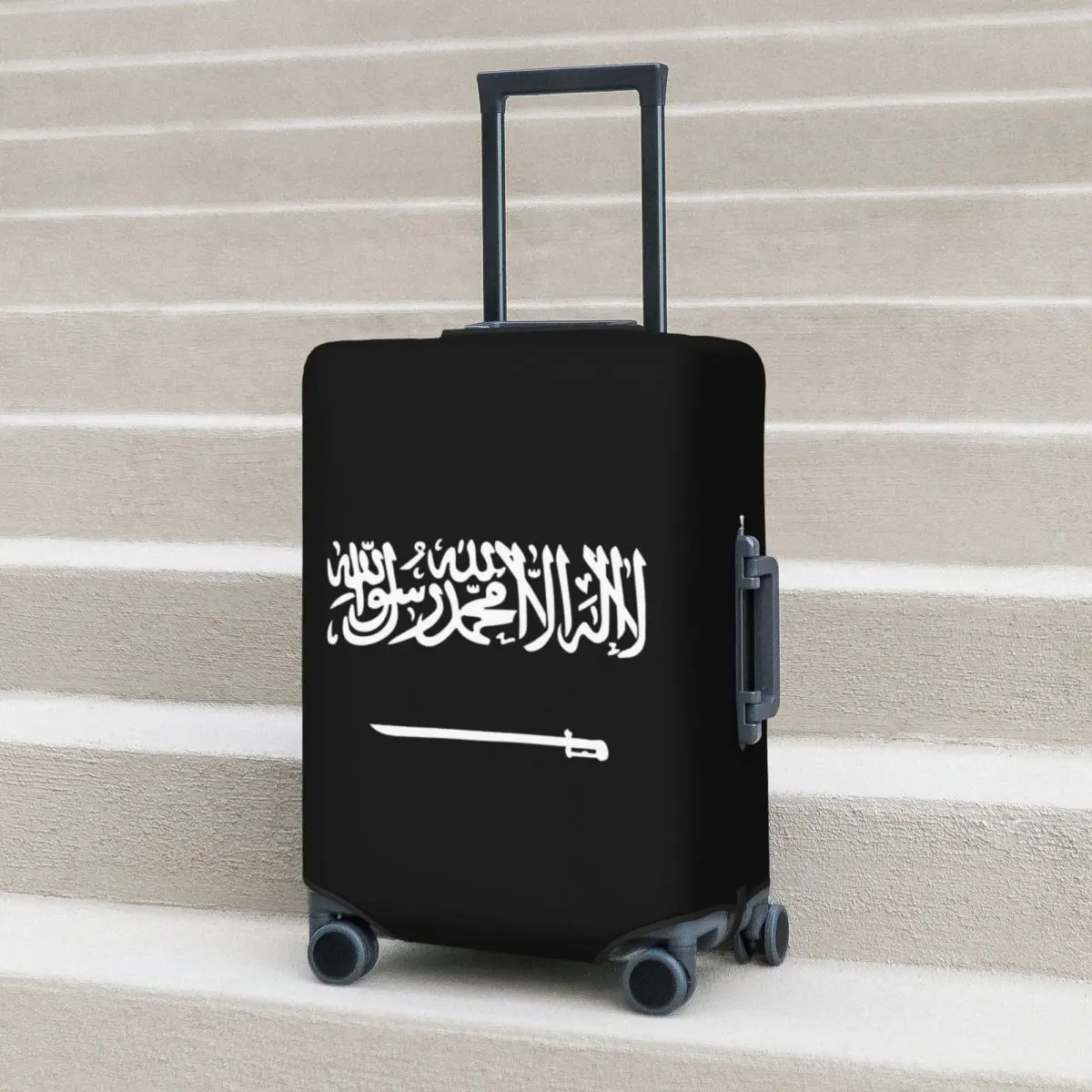 Kingdom Of Saudi Arabia Suitcase Cover Holiday Cruise Trip Practical Luggage Supplies Protector