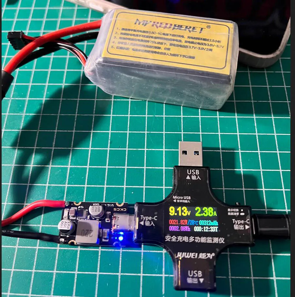 CKCS Type-C USB PD 3A 65W Moduł adaptera szybkiego ładowania DC 5V 9V 12V 15V 20V 5525 5521 Ładowarka konwersyjna PD3.0 PPS QC 3.0 SCP