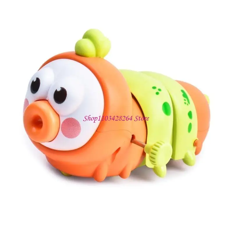 Interactieve baby kruipende wikkel speelgoed Clockwork Caterpillars speelgoed voor baby's Toddler bevordert fysieke activiteit