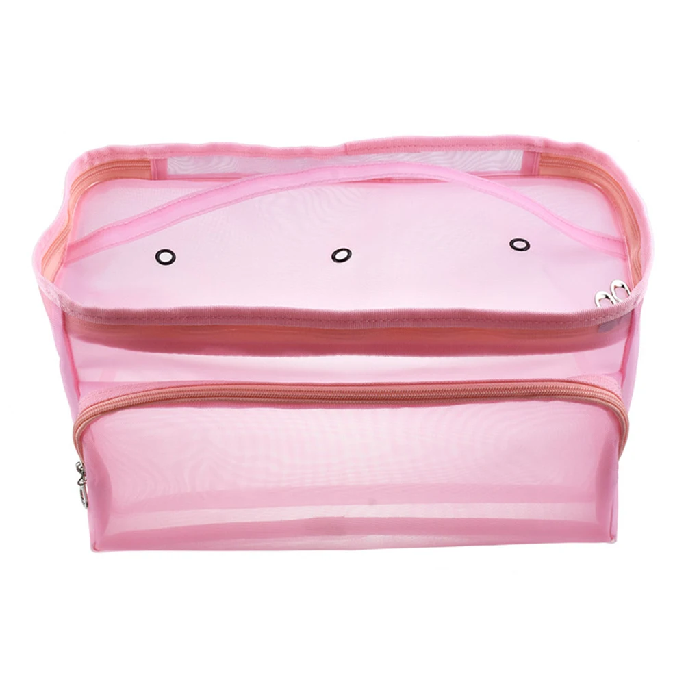 

Knitting Tool Bag Portable Yarn Holder Tote Mesh Sewing Organizer DIY Craft Sewing Kit Holder Supplies Container