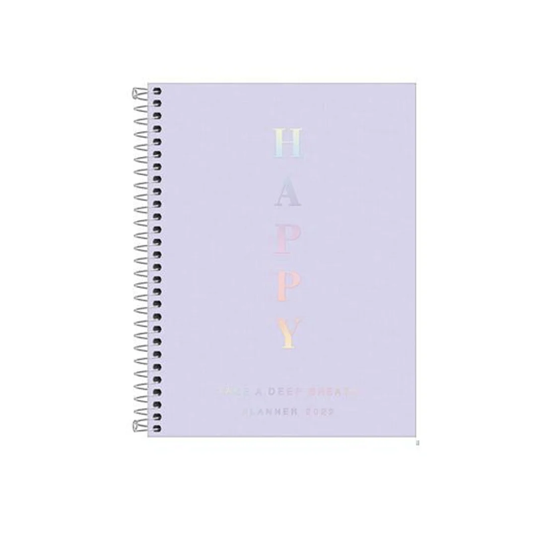 Planner Espiral 2022 Happy 17,7X24 cm Tilibra Cor:Roxo