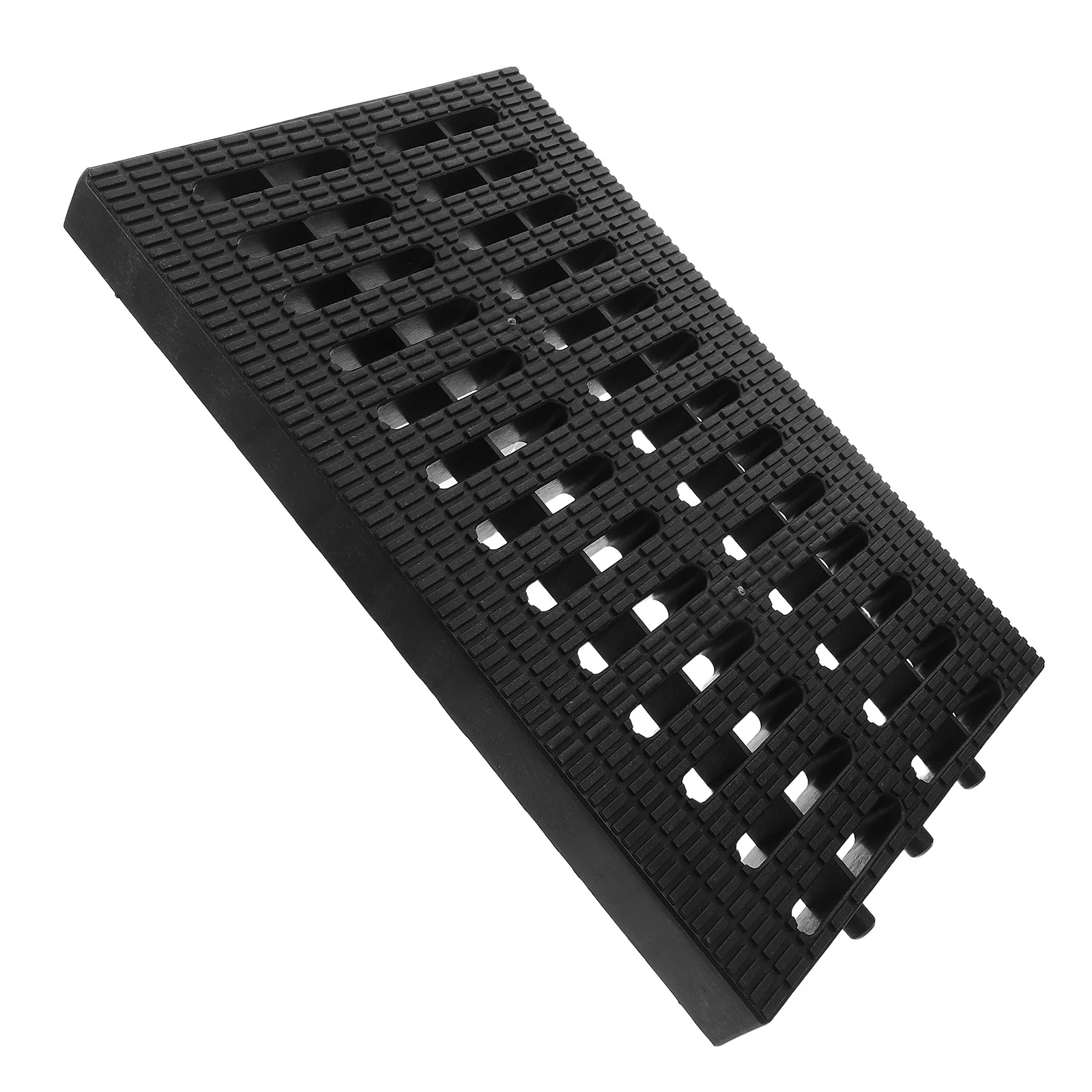 ตะแกรงระบายน้ำพลาสติก ฝาปิดรางระบายน้ำ สำหรับโรงรถ ลานบ้าน สวน ช่องระบายน้ำกลางแจ้ง ตะแกรงระบายน้ำแบบหนา ทนทาน กันน้ำ ป้องกันการอุดตัน