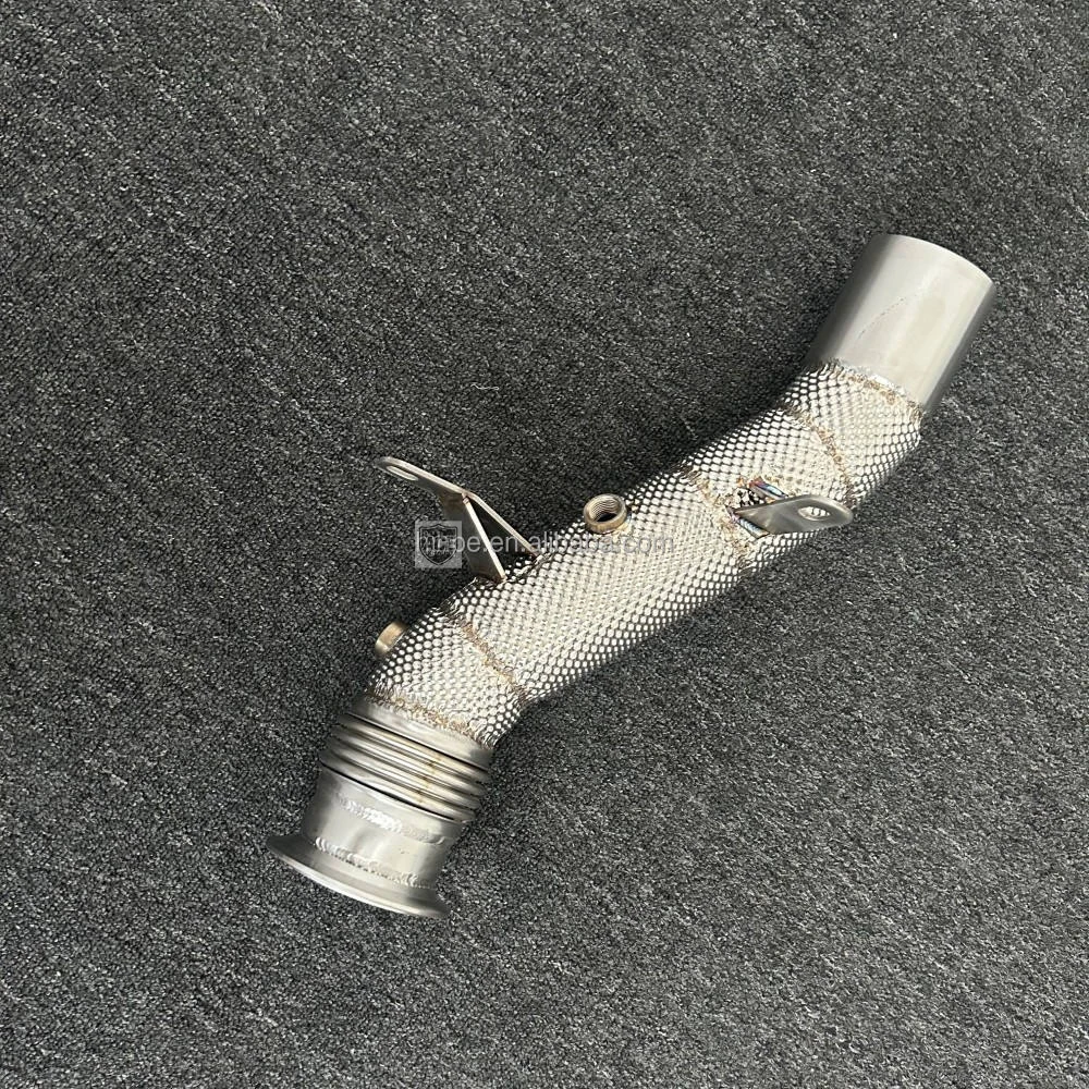 Exhaust Downpipe for BMW 535i N55 3.0T 2011- 2016 304 Stainless Steel Performance Racing High Flow Turbocharger Pipe Kit Part
