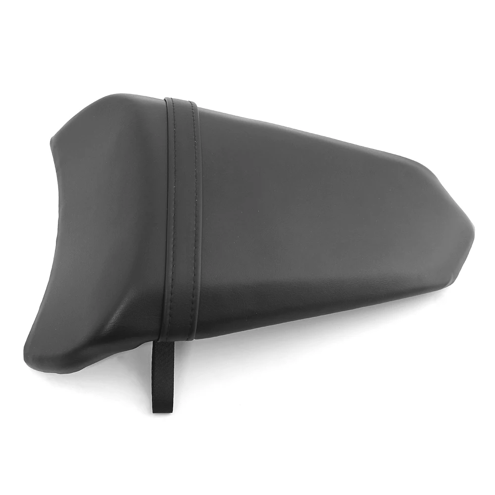 دراجة نارية سوداء لينة مريحة حشوة وسادة لكاواساكي نينجا 650 EX650 ER-6F 2017-2019 المقعد الخلفي للركاب #5