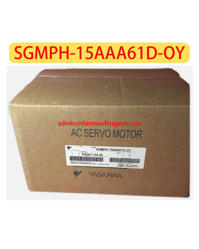

SGMPH-15AAA61D-OY Brand new servo motor SGMPH 15AAA61D OY，Fast shipping
