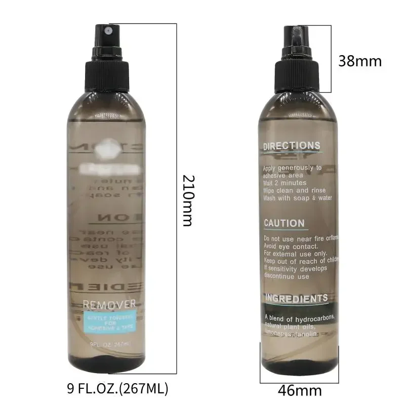 2/1 Big Bottles Wig Glue Remover For Salon Liquid Remover For Adhesive Hair Glue Wig Tape Solvent Spray Remover For Lace Glue