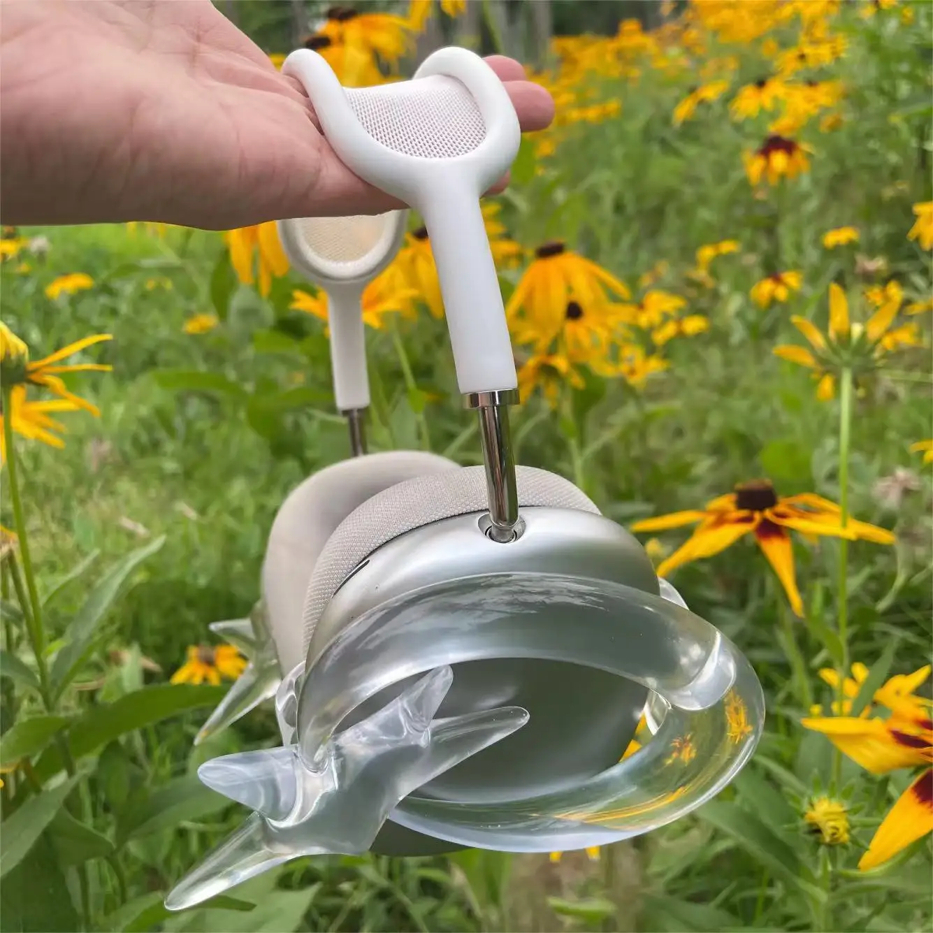 El mismo estilo que Sakura Miyawaki Sakura, adecuado para la decoración de auriculares airpodsmax