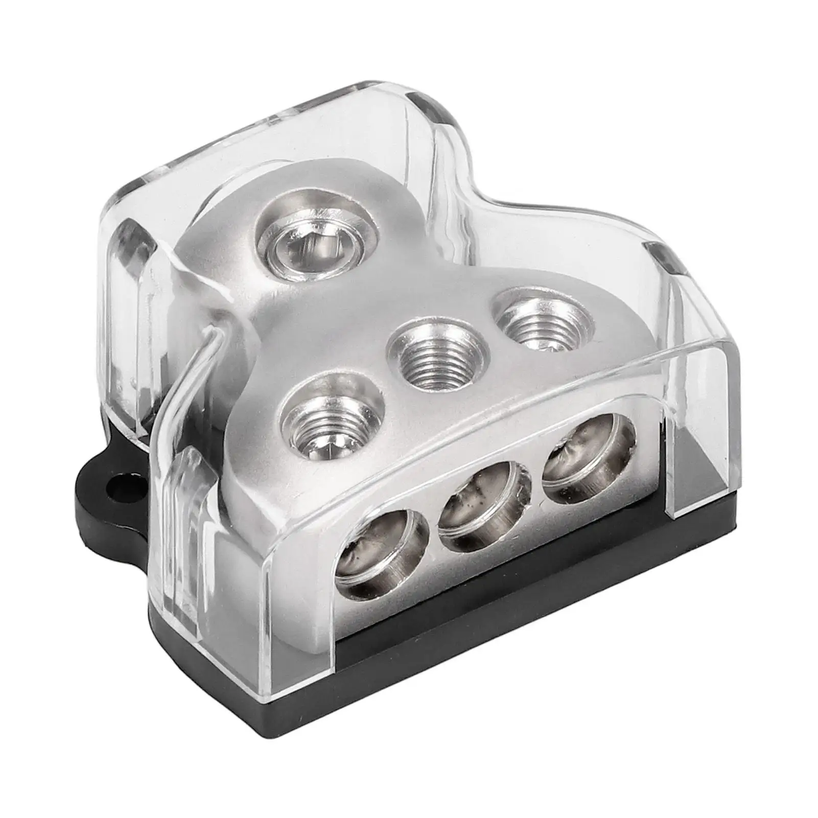 

3-Way Power Distribution Block Plated Audio Holder for car Amplifier