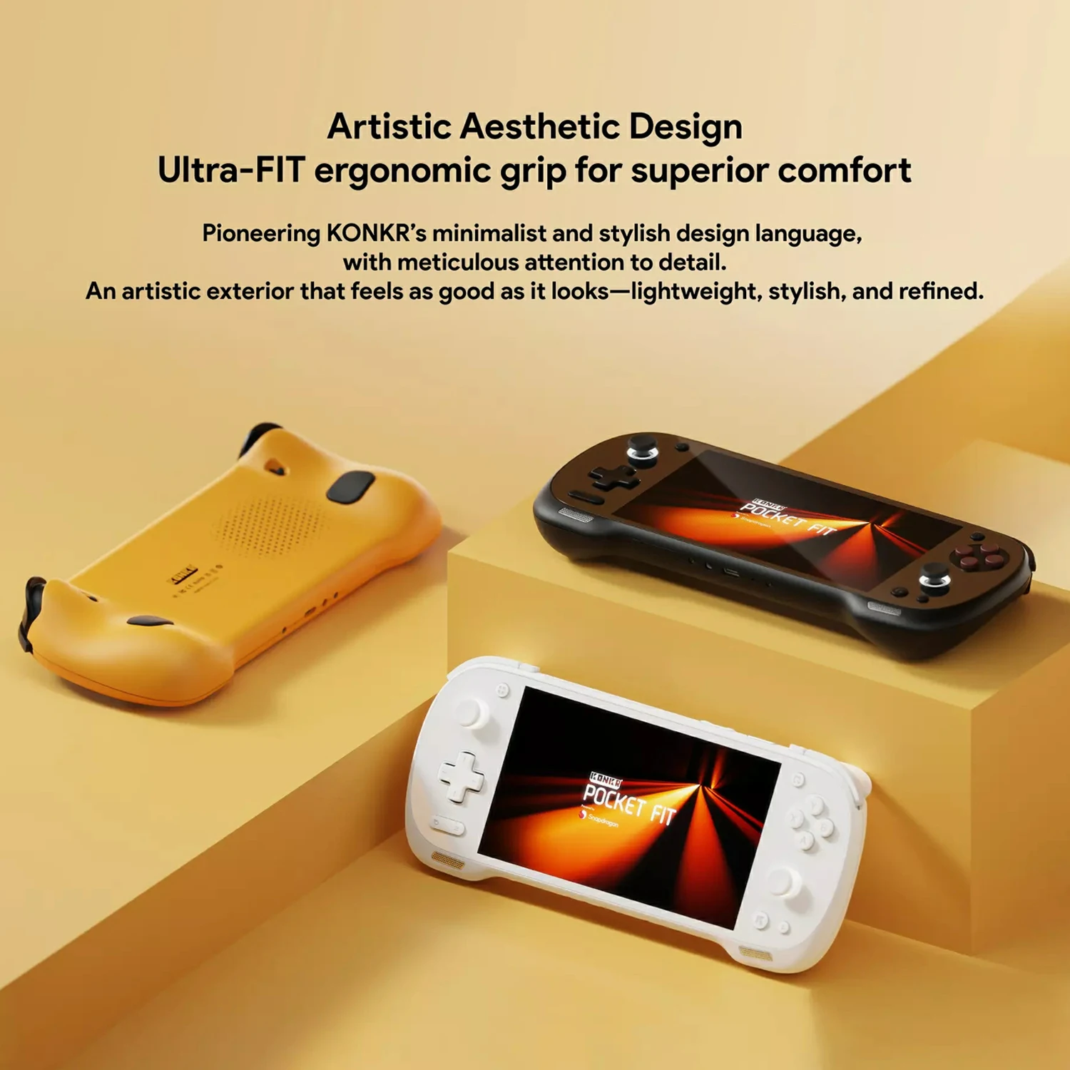 AYANEO Konkr Pocket FIT Retro-Handheld-Spielkonsole G3 GEN3 6'' LCD 144HZ WiFi 7, Streaming mit extrem geringer Latenz, 8000mAh Akku – Detail 10