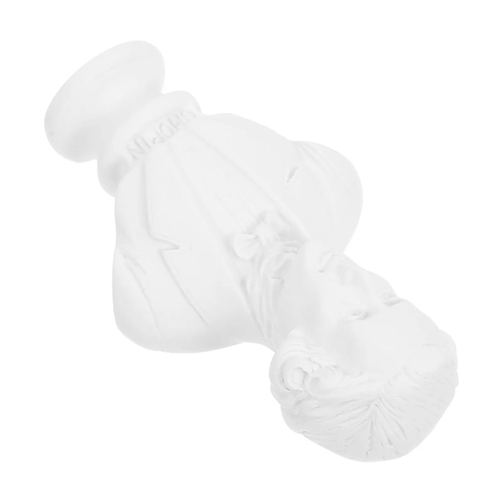 Resin Musician Bust Statue Lifelike European Style Small Bust Sculpture Desktop Decoration Home Office Decor Resin Mini