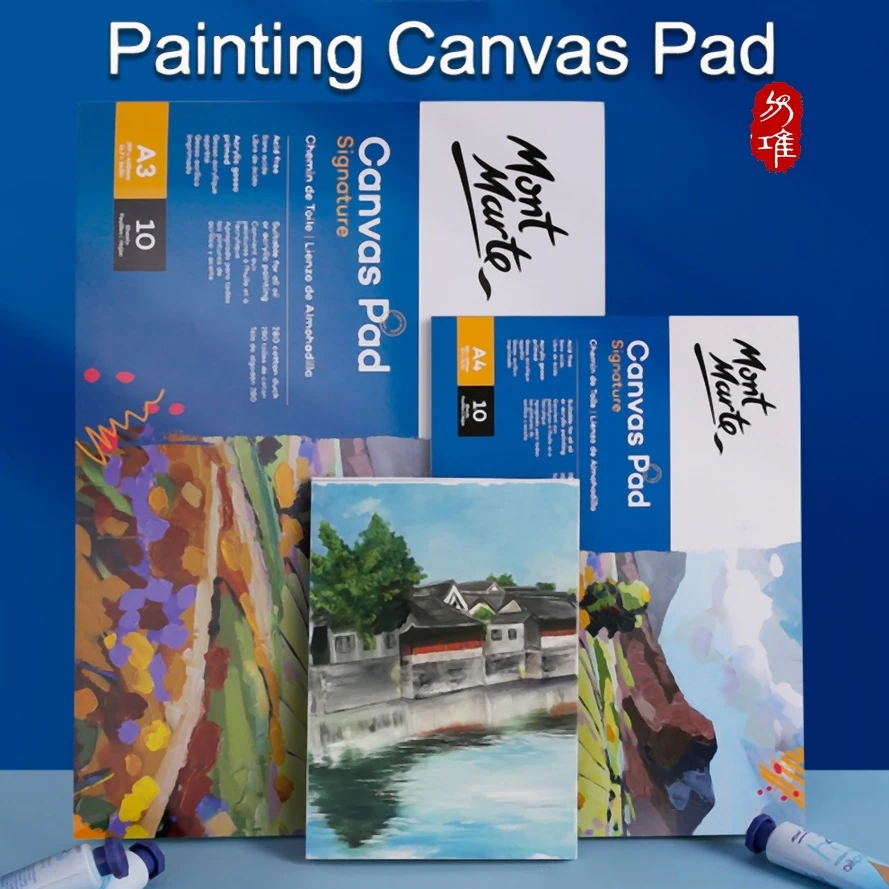 Painting paper Painting canvas pad for artist /students 280g painting canvas paper A3/A4/A5