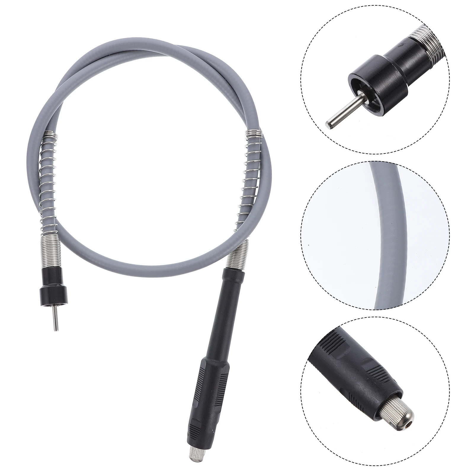 

Flexible Shaft 3.2mm Copper Chuck 237g Soft Axle for Drill Rotary Tool Extension Cable Rubber H Fits Electric Grinder