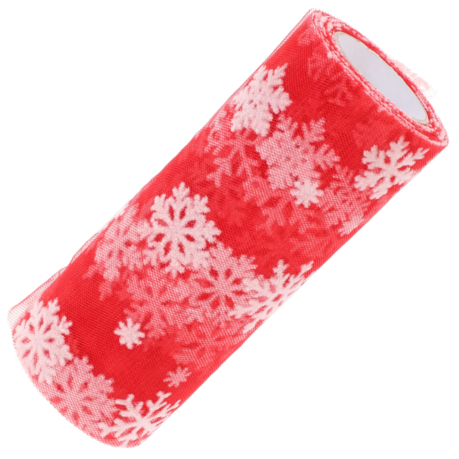 

Shiny Snowflake 15cm Ribbon for Tulle Yarn Home Decor DIY Projects Wedding Party Favors Gift Tulle Rolls Wrapping