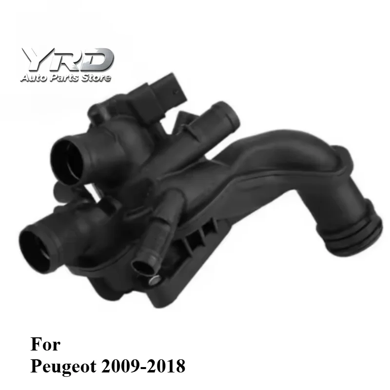 1336CC Engine Coolant Thermostat Housing Cover For Peugeot 207 208 308 5008 RCZ 2009-2018 1.6 16V 9808647080 1336.CC V759927780