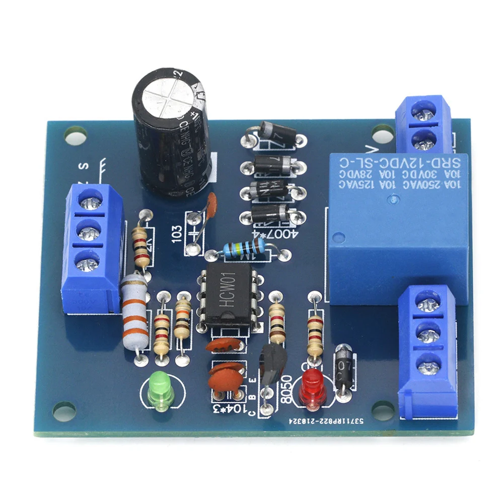9V-12V Automatic Water Level Controller Sensor Circuit Board For Drainage Tank High Current Relay DIY Industrial Control