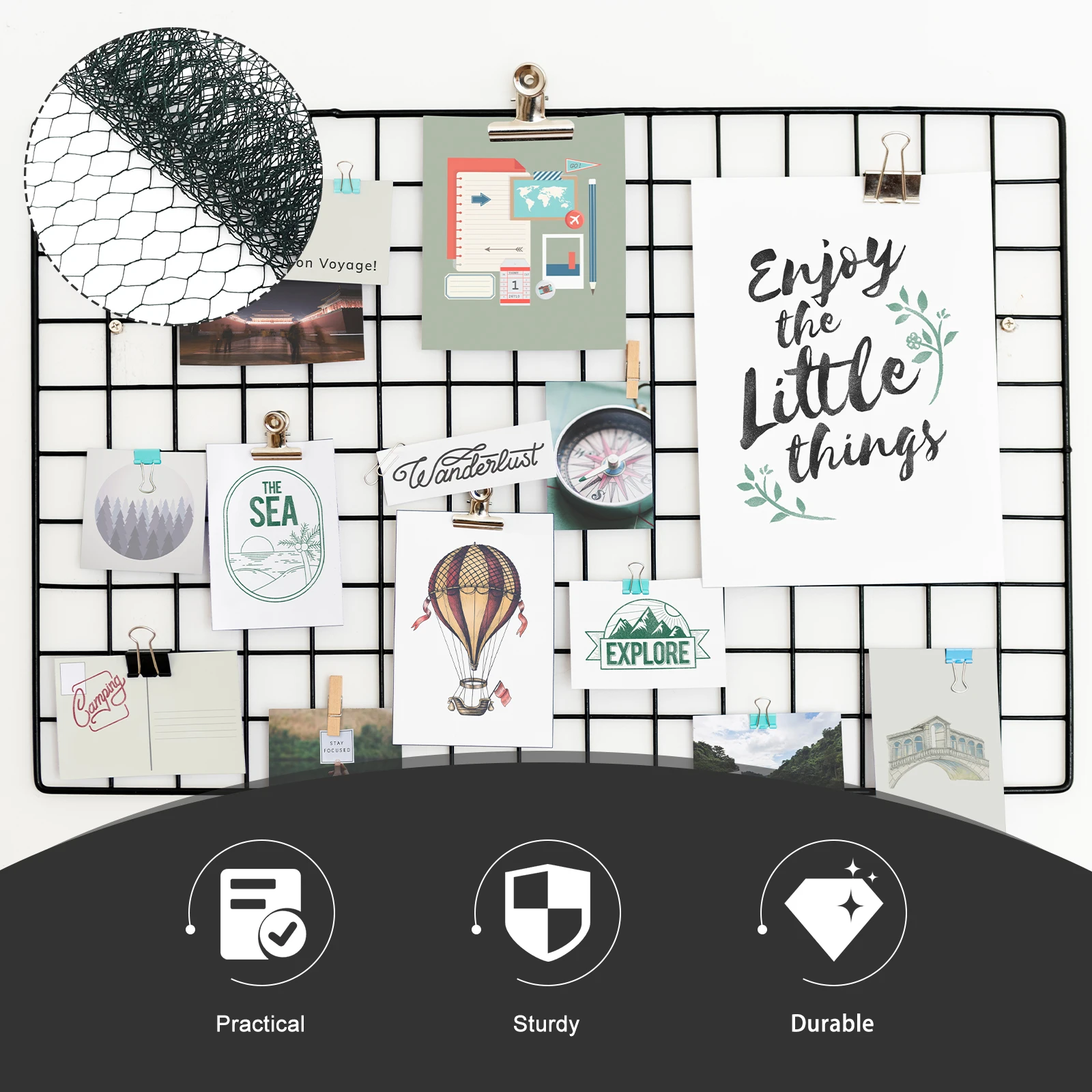 2-rollen bloemengaas, zwaar ijzeren gaas voor bloemstuk, doe-het-zelf ambachten, kerstkrans en woondecoratie