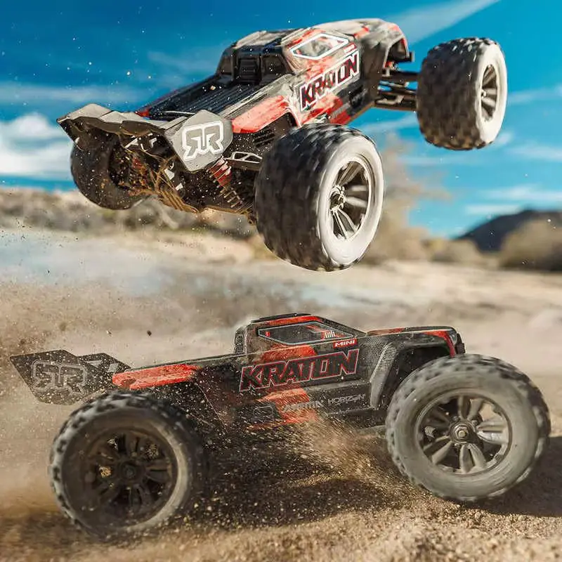 ARRMA 1/16 MINI KRATON 4WD Brushless 3S DSC Technology 80KM+ High Speed ​​Monster Truck Adult Enthusiast RC Toy Model RTR