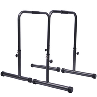Indoor Parallel Bars, Split Parallel Bars, Adjust Pull up Bar for Home Workout With Steel Frame