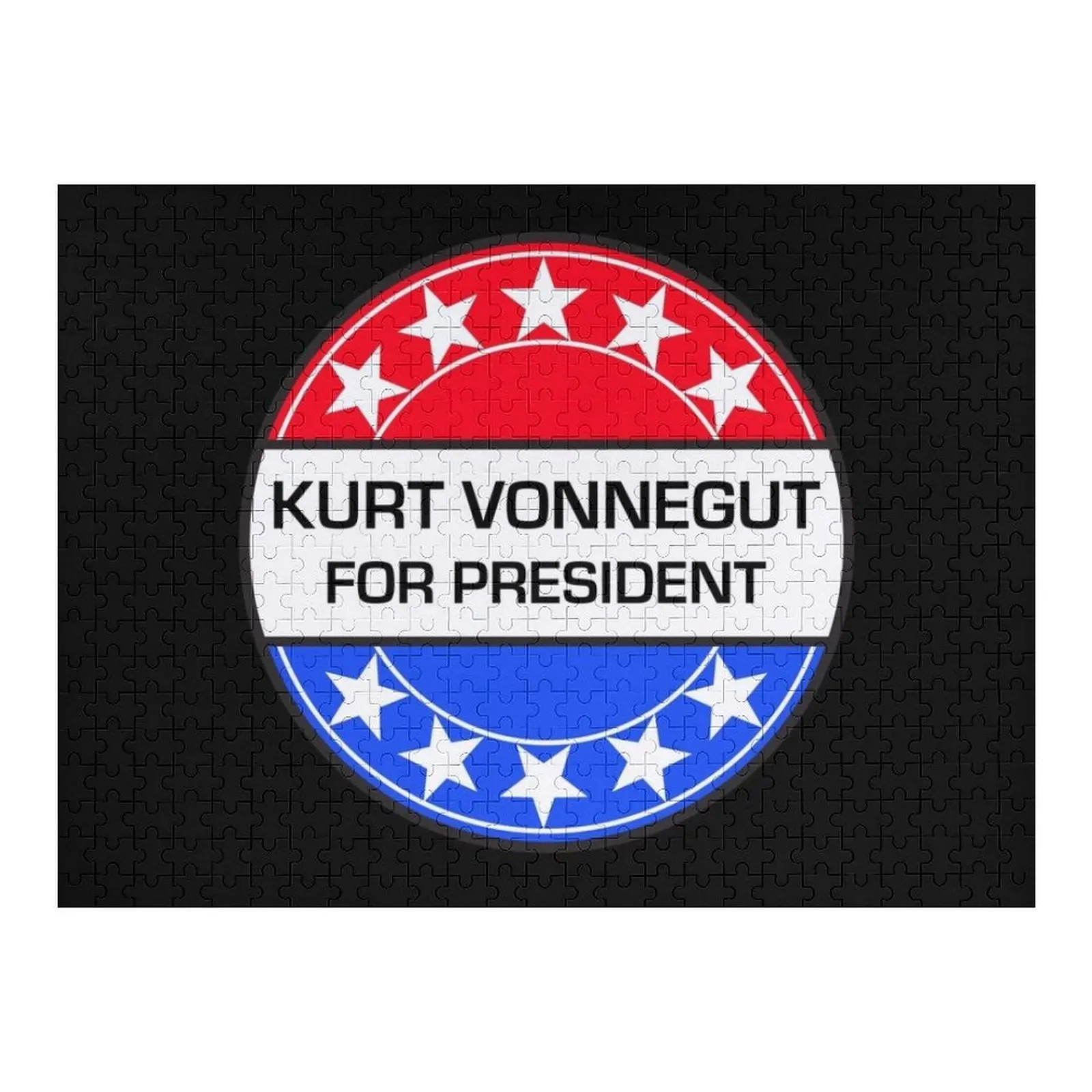

Kurt Vonnegut For President Jigsaw Puzzle Customizeds For Kids Novel Toys For Children 2022 Puzzle