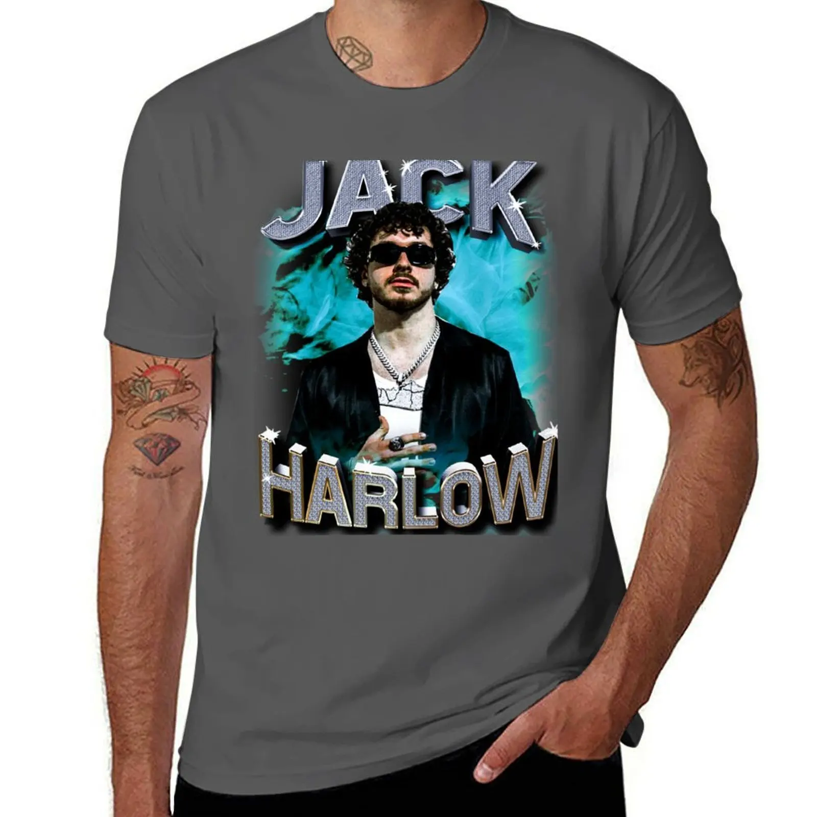 

Jack Harlow Active T-Shirt Big Size Simple T-Shirt