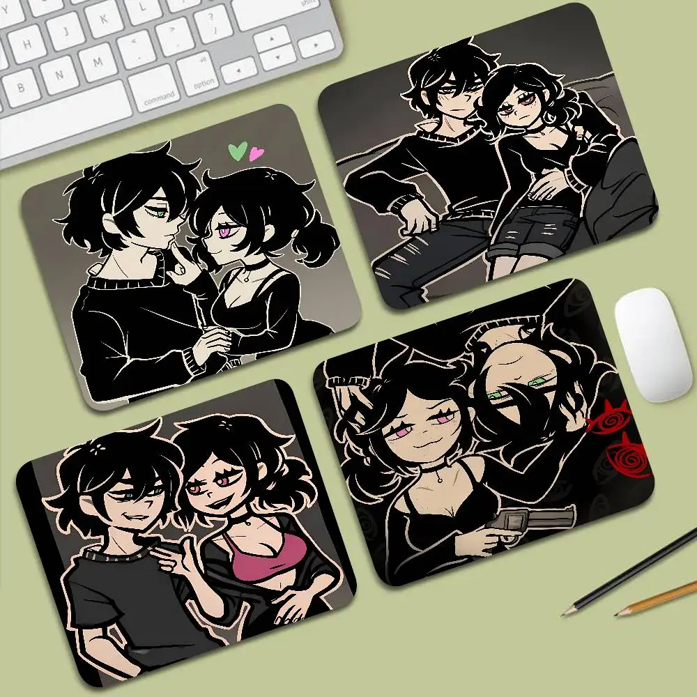 Mouse Pad 25X29 Square Computer Office Game Table Mats Rubber Anti-slip Mousepads Decor Game The Coffin Of Andy And Leyley