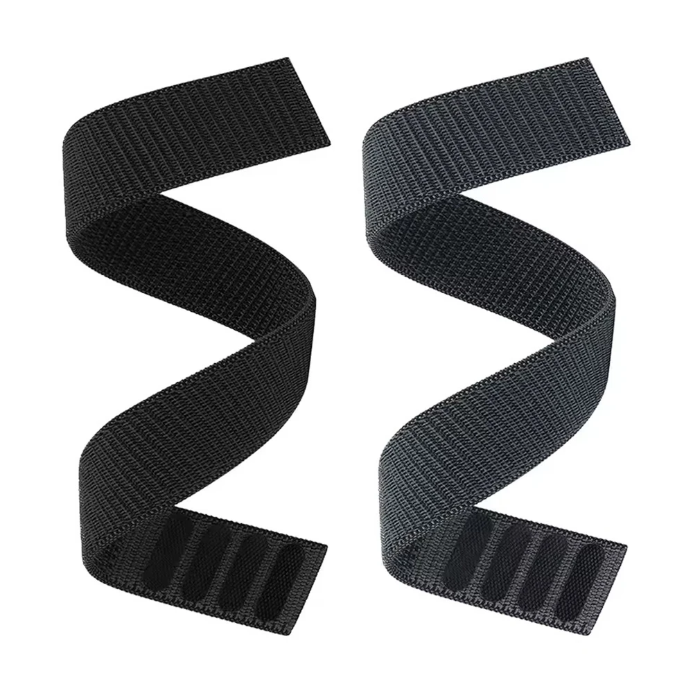 22mm 26mm QuickFit Hook Loop Nylon Strap For Garmin Enduro 3 2/Fenix 8 E 7 7X Pro/Epix Gen 2/Tactix 8 47mm 51mm Woven Watchbands