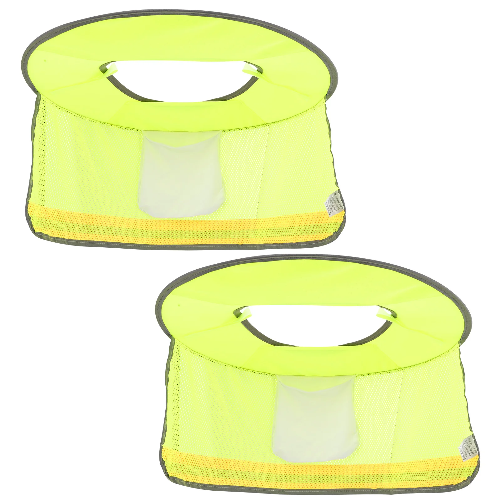 

2Pcs Hard Hat Sun Shade Neck Shield Reflective Cover Cooling Breathable Mesh for Outdoor Work Activities Hard Hat Sun Shade