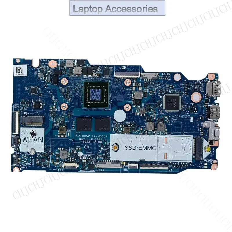 F LA-M365P For Dell Vostro 15 3535 Laptop Motherboard R3-7320U R5-7520U Athlon 7220U 8GB RAM Mainboard 0CRMRC 024JVK