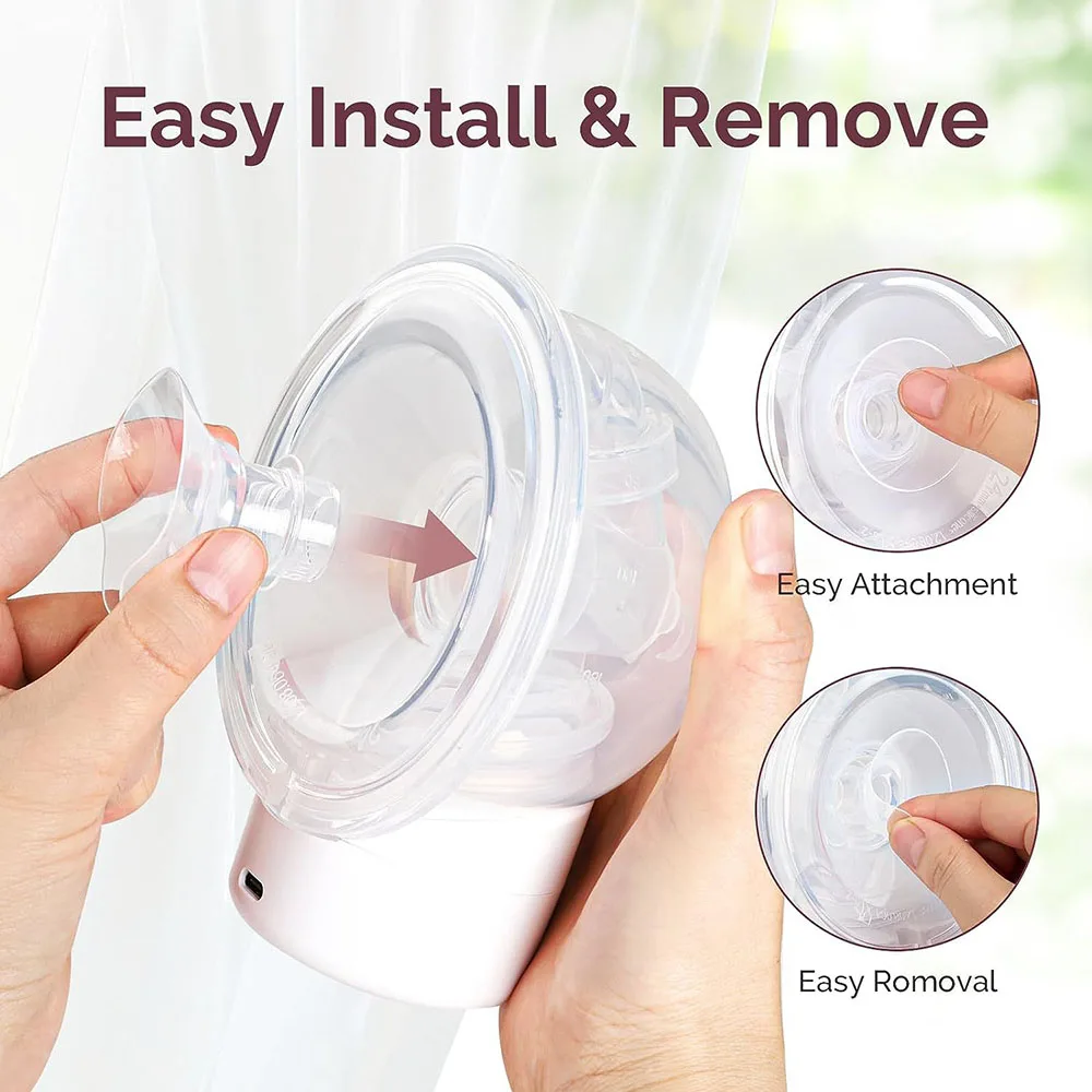 Universal Breast Pump Converter Portable Durable Breast Pump Nipples For Daily Use