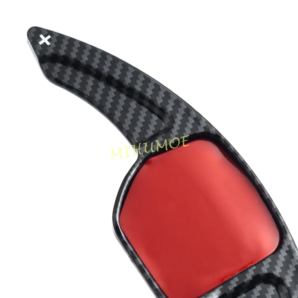 Per Audi A3 A4 A5 A6 A7 A8 Q3 Q5 TT volante Paddle Shifter Extension aspetto in fibra di carbonio