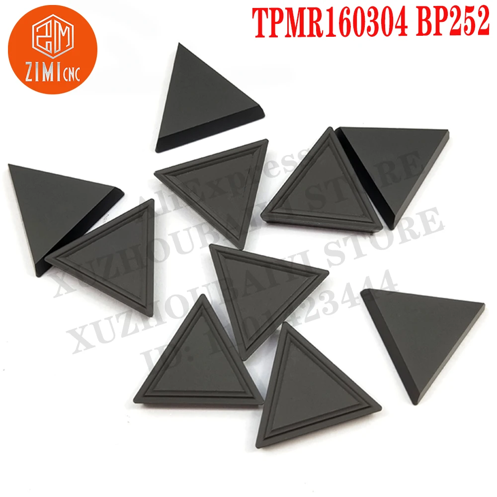 TPMR160304 BP252 TPMR 160304 External carbide CNC tools mechanical metal lathe Milling Cutter Carbide Inserts Turning Inserts