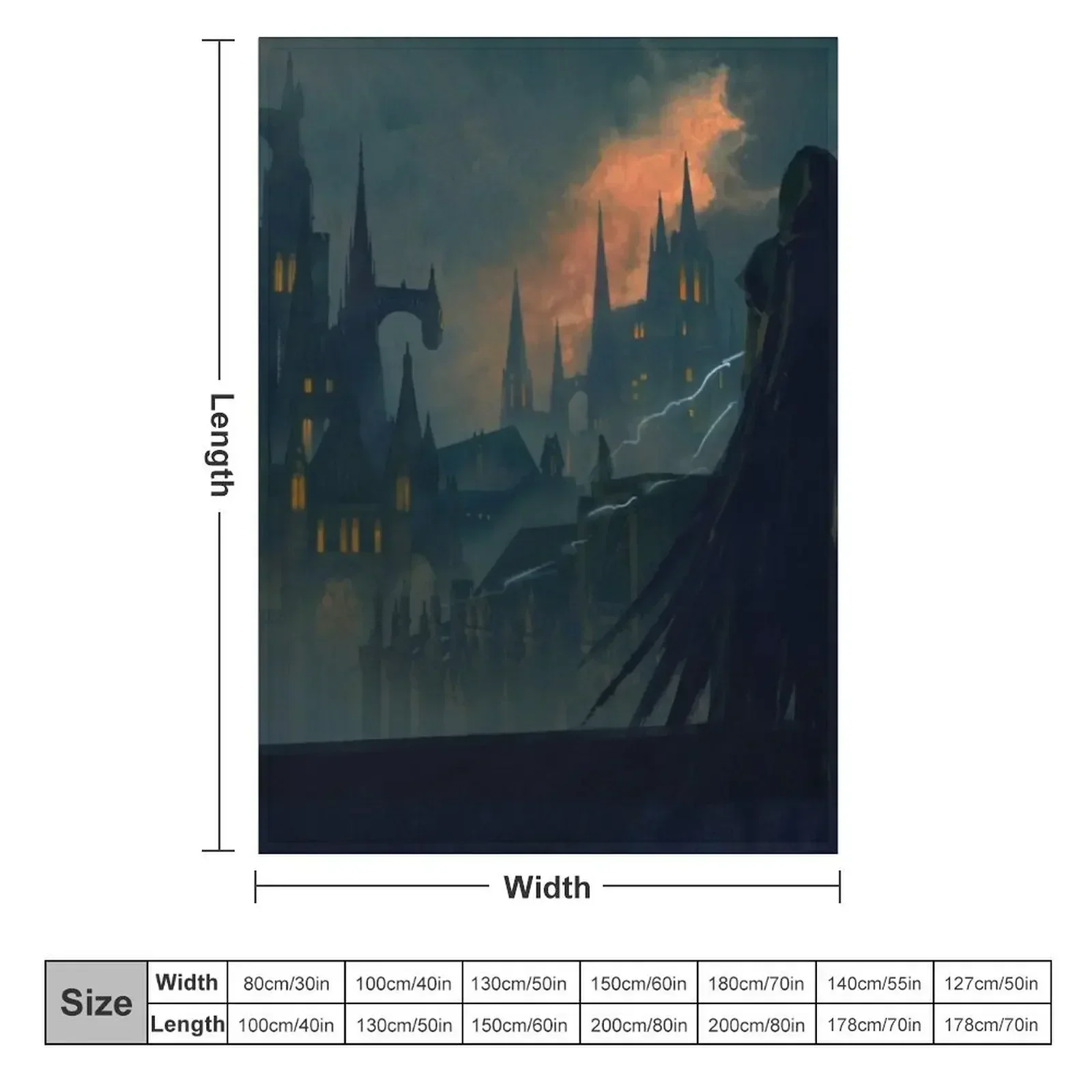 Mistborn - The Final Empire Throw Blanket couch cozy soft plush fuzzy picnic outdoor blanket