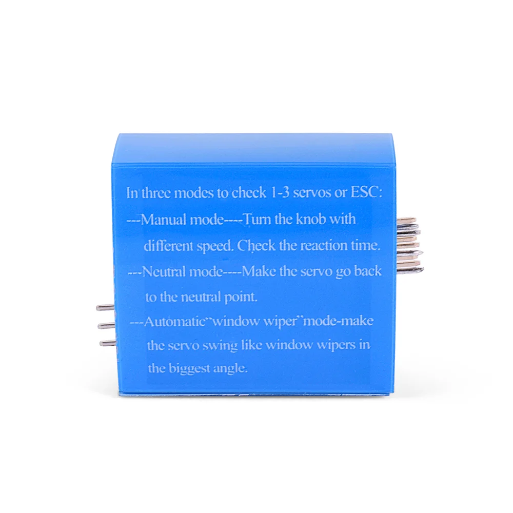 Servo Tester RC 3CH Digital Multi ESC Consistency Speed Controller Checker Adjustment Steering Gear CCPM for RC Helicopter Car