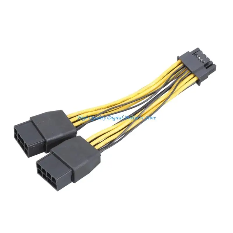 

U2JE Double 8Pin 6+2PIN to 12+4Pin Adapter Cable 8Pin To 16Pin Motherboards Plugs