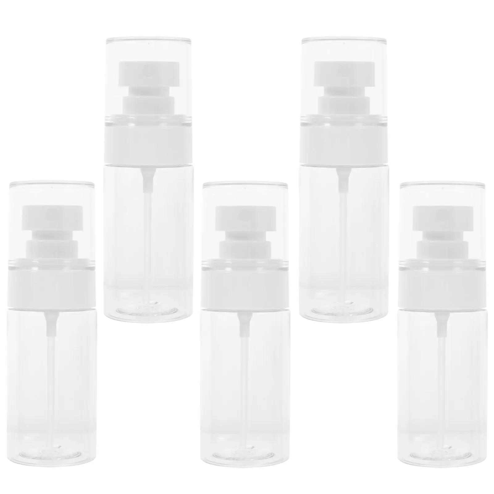Travel Size Spray Bottles 5 Pack Refillable Fine Mist Sprayers for Face Toner Hair Care and Aromatherapy view 5
