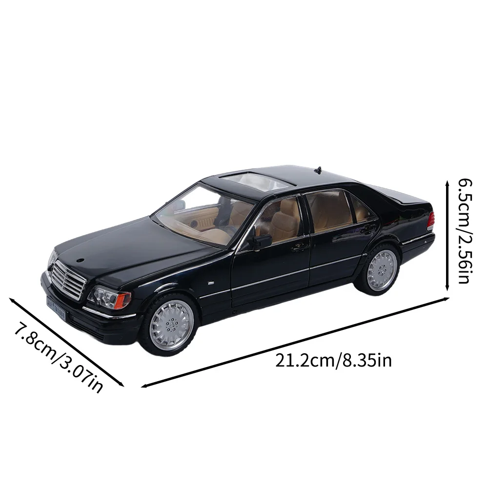 1:22 Black White Diecast Luxury SUV, Alloy Off-road Car Model, Pull Back Toy with Light Sound, Multi Open Doors,Collectible Gift
