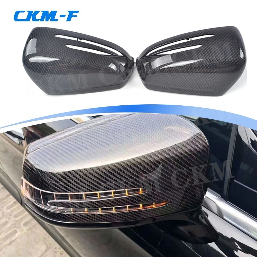

Carbon Fiber Side RearView Mirror Cap Trim Covers for Mercedes Benz A C CLA GLA CLS Class W176 W117 W204 W212 W218 W207