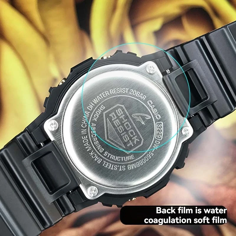 ل كاسيو DW-5600 DW5600 5035 5610 HD واقي للشاشة فيلم GM-B5600 GMW-B5000 GBD-200 GBX-100 GW-6900 GX-56 فيلم المقسى