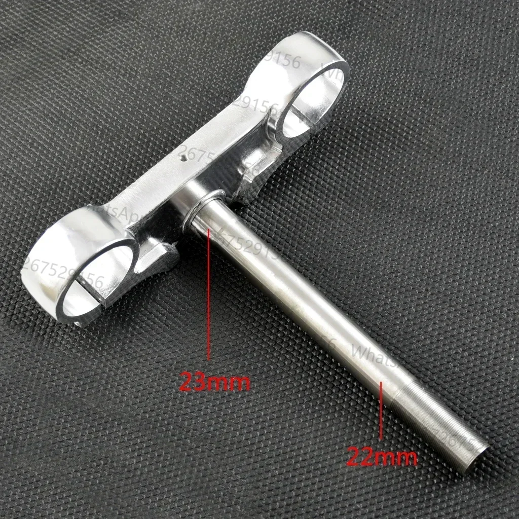 Bottom plate 48mm hole length 230mm 230L Handlebar Motocorss triple For Dirt Pit Pro Bike Motorcycle Spare Parts