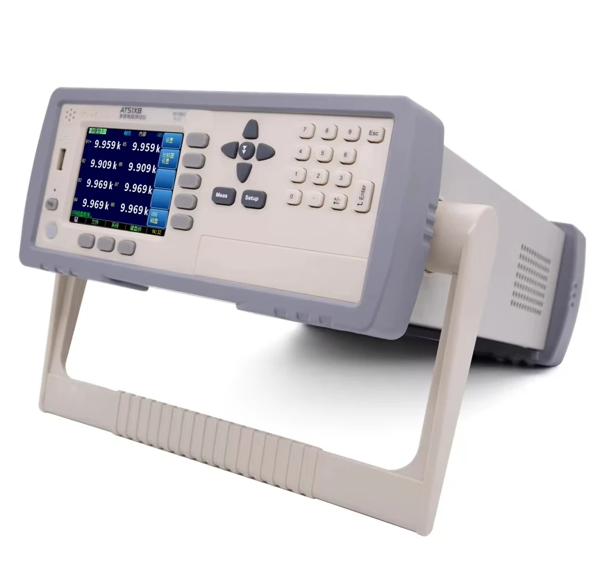 Multi Channel Megohm Meter  Resistance Tester With Comparator AT5108
