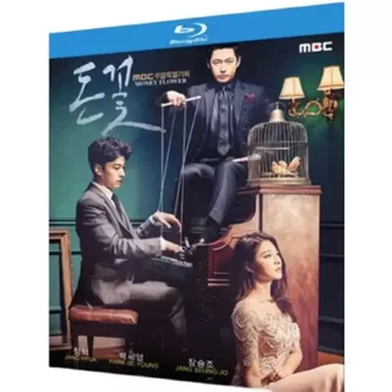 

BD Blu-ray Super High Definition Korean Drama Money Flower Money Flower 3-Disc Box Zhang He Park Se-young