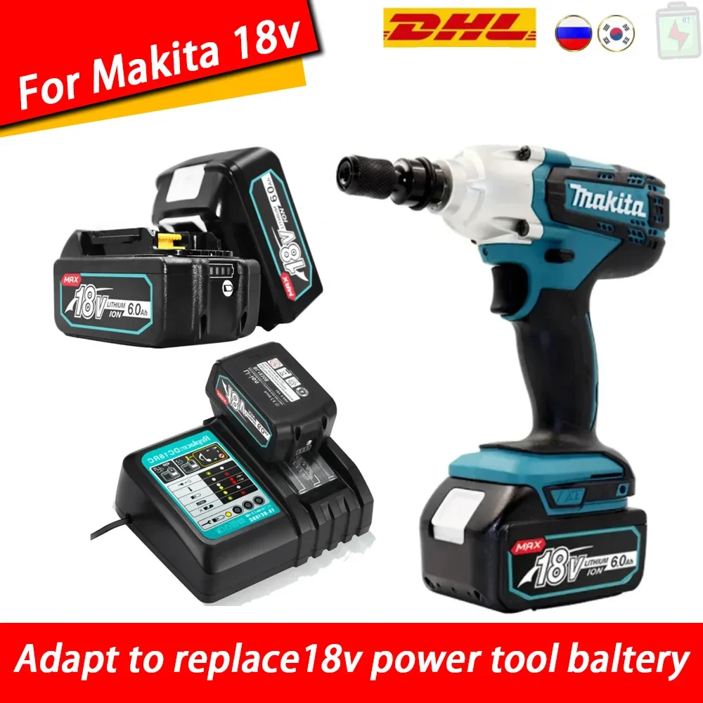 

Новая модель 2024 подходит для замены литиевой батареи 18 в Makita BL1860 BL1850B BL1850 BL1840 BL1830 BL1820 BL1815