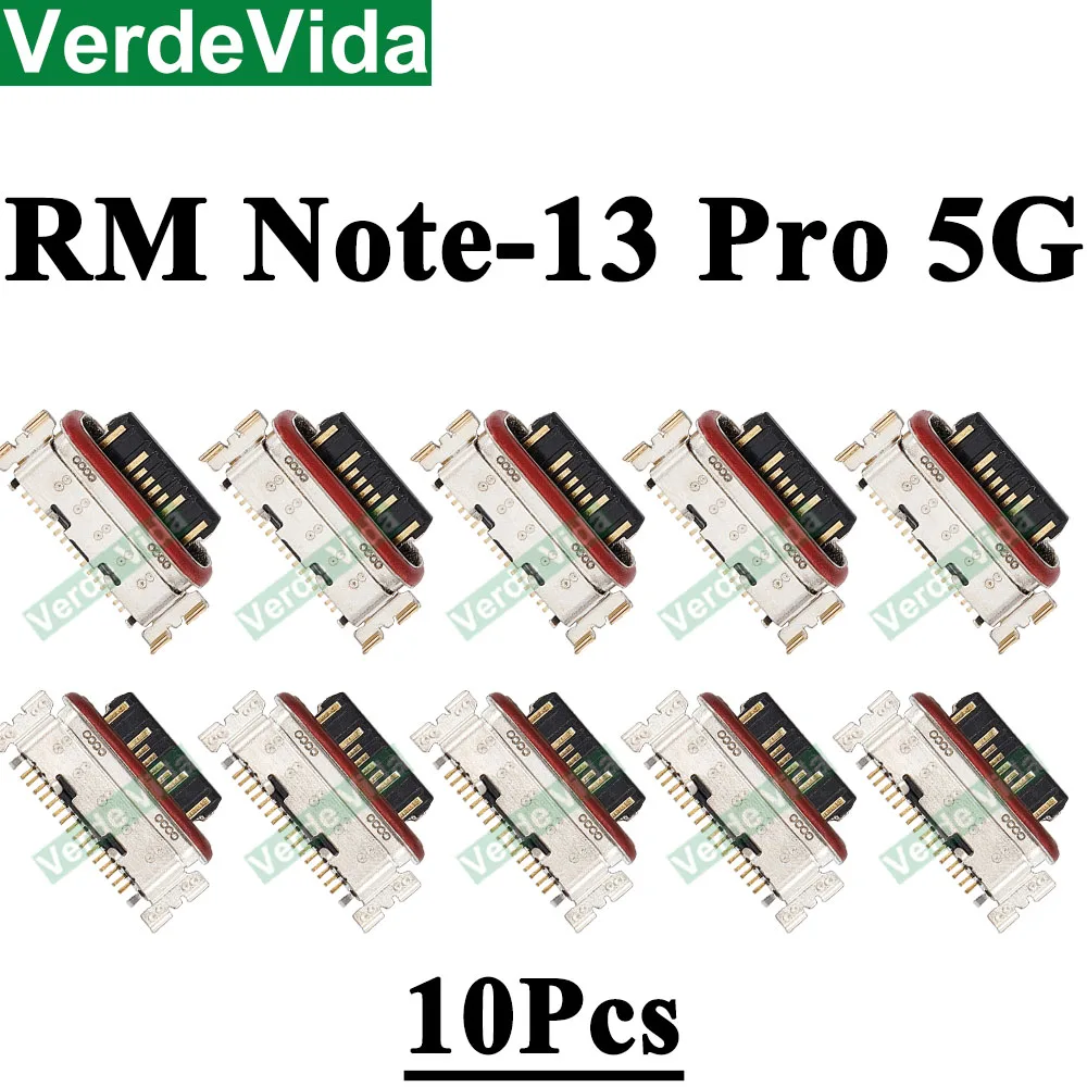 10Pcs Charging Port Connector For Xiaomi Redmi Note 12 13 14 Pro Plus 4G 5G 11 12s 13Pro 12Pro 14Pro Micro Charger Dock USB Plug image 3