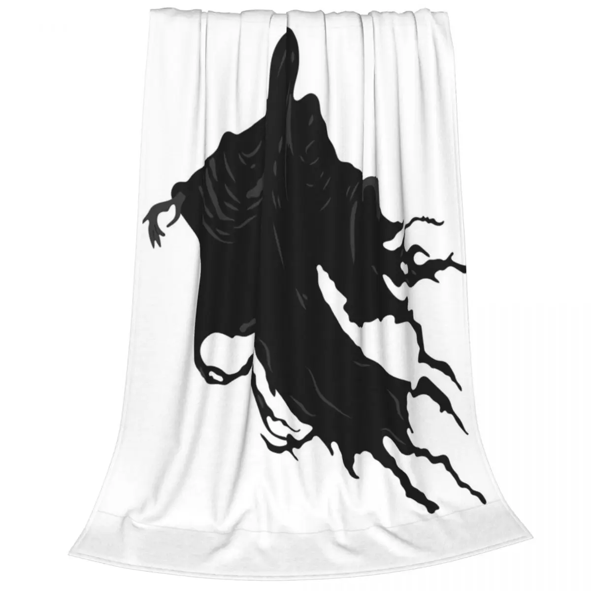 Dementor.Scary Ghost Blankets Fleece Multi-function Sofa Throw Blankets For Home Bedroom Office Throws Bedspread Quilt