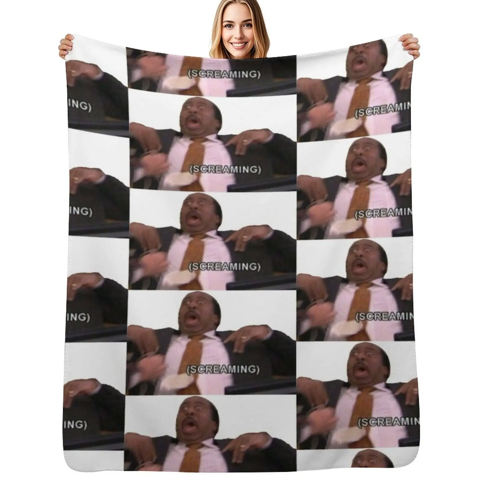 

stanley hudson Throw Blanket Cozy Throw Blanket for Bed Sofa Chair