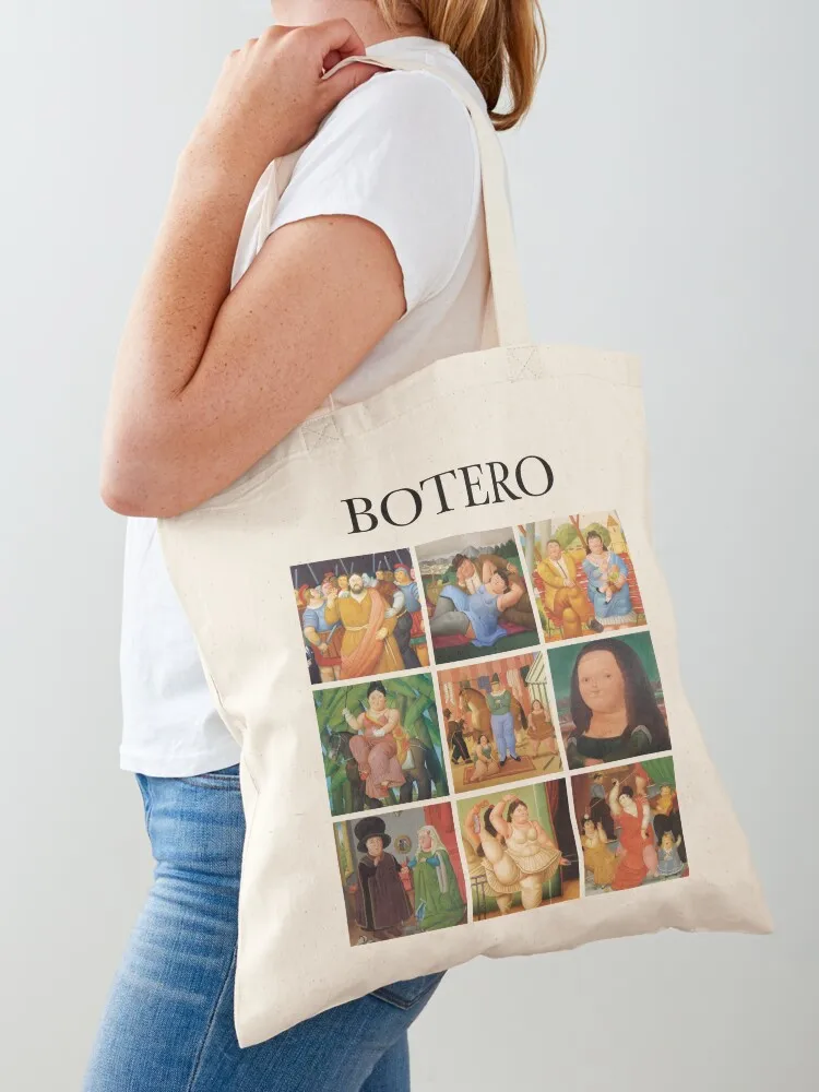 Botero - Collage Tote Bag Women's beach bags university shopper bag cloth bag woman Gift bags