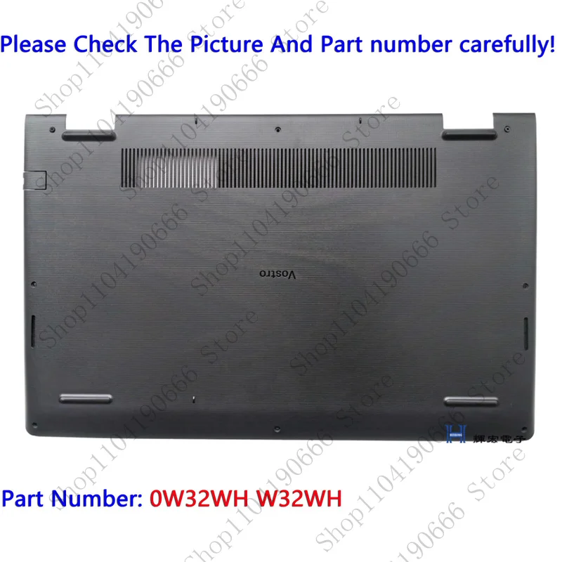 

bd 0W32WH W32WH New For Dell vostro 3525 V3520 3515 3510 Bottom Base Lower Case.